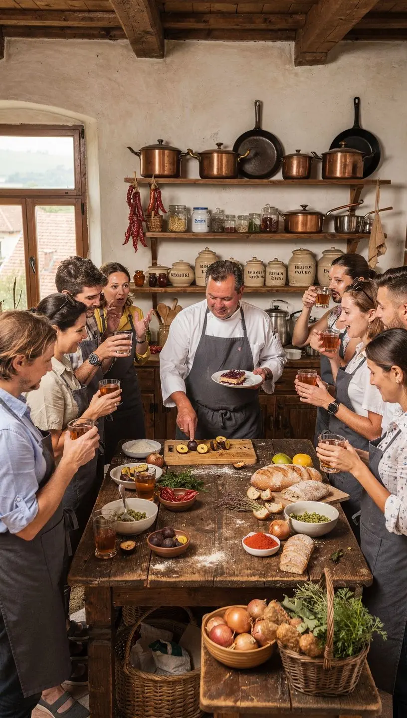 Friss gyümölcsök és gyógynövények keveréke, színes tálban